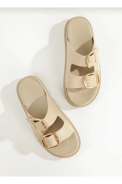 BYBERO Orthopedic Buckle Sandals Slippers