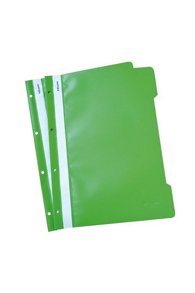 Leitz Ring Binder, Green, 50 Pack, A4 Size, 2 Hole Construction