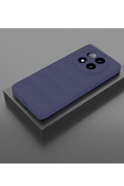 CepteToptan حافظة هاتف Xiaomi Redmi Note 14 Pro 5G من السيليكون المثالي - أزرق داكن - MKİ8564-1903