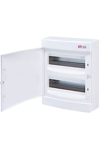 Eti Cofret PVC, 24 module, aplicat, IP40, usa alba, 001101008,