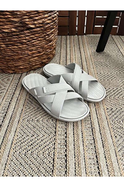 Behtah Kundura Чоловічий набір з 3 пар нековзних та м'яких капців Airblow для ванної, балкону, пляжу та басейну