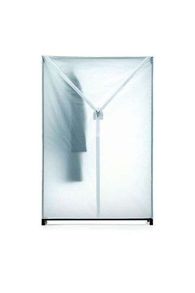 Ordinett Wardrobe Peva 100 x 50 x 147 cm Class White