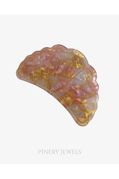 Pinery Jewels Colorful seashell clothespin buckle