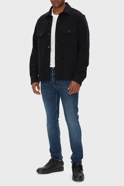 Calvin Klein Pamuklu Slim Fit Orta Bel Dar Paça Jeans LV04RB720GPTR Erkek KOT PANTOLON LV04RB720G PT