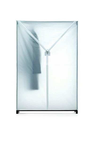 Ordinett Wardrobe Peva 100 x 50 x 147 cm Class White