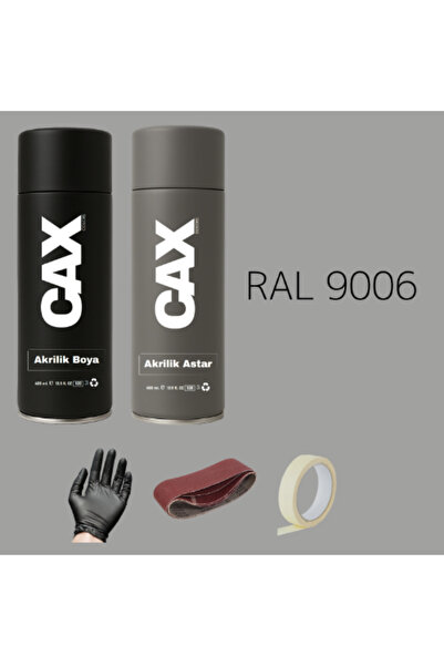 caxcolors SPREY+ASTAR PREMİUM ÖZEL YAPIM AKRİLİK SPREY BOYA SETİ 400 ML (ARABA-METAL-PLASTİK-AHŞAP)