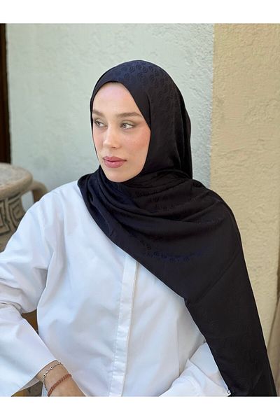 Modakaşmir Silky Jacquard Series Echo Pattern Shawl