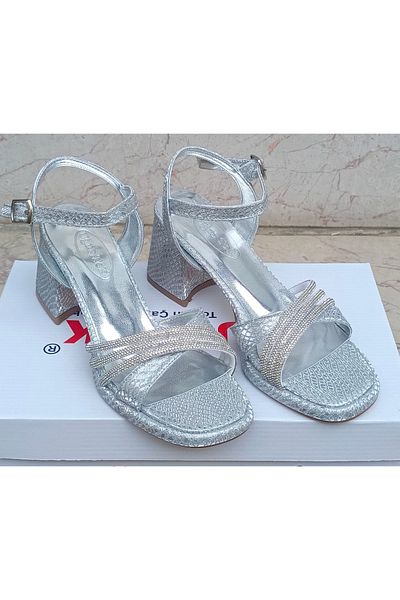 uğurtek Platform Sole Thick Heel Low Heel Evening Dress Shoes