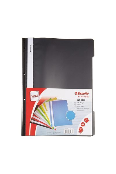 Esselte Ring Binder, Black, Pack of 50, A4 Size, 4 Hole Structure