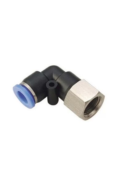 doremodam Pneumatic Female Elbow Joint 8mm - 1/2 (Lisinya)