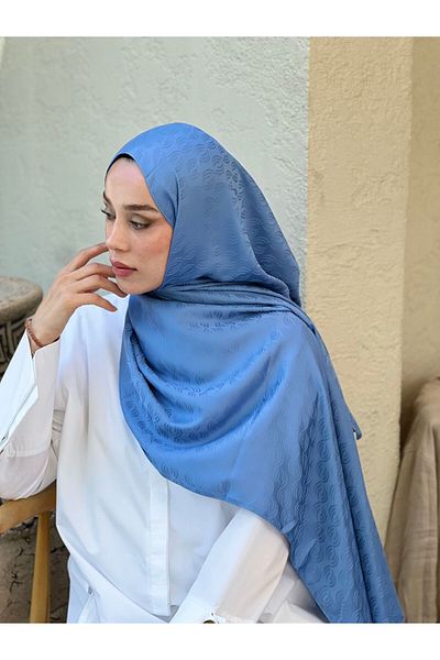 Modakaşmir Σάλι με μοτίβο Echo σειράς Silky Jacquard