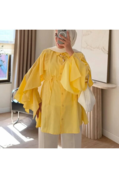 UnikaBoutigue Kadın Önden Bağlamalı Kimono