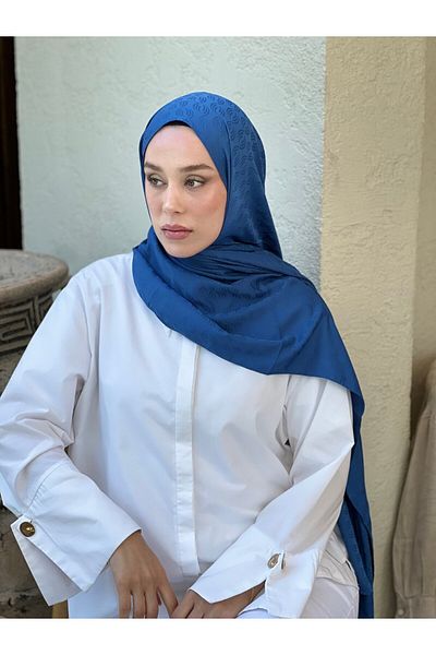 Modakaşmir Silky Jacquard Series Echo Pattern Shawl