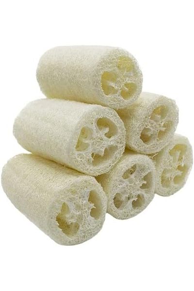 HYGGO.AE HYGGO Body Scrubber, Loofah for Bathing for Women & Men | Organic Luffa for Skin Exfoliation, Bath S