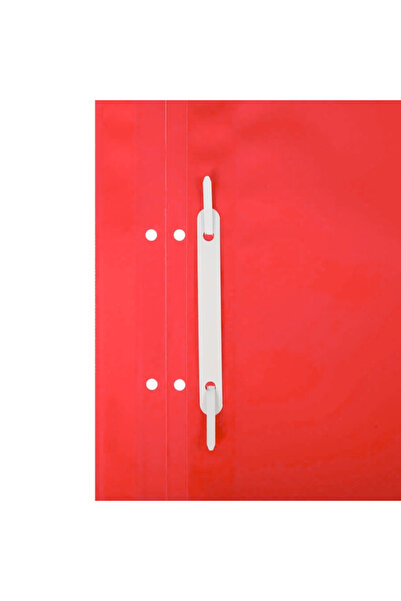 Esselte Telli Dosya, Kırmızı, 50'li Paket, A4 Boyut, 4 Delikli Yapı