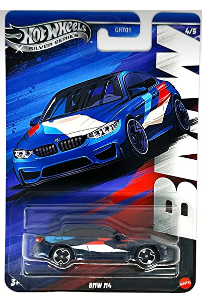 HOT WHEELS BMW M4 Silver Series Uzun Kart Yarış Model Araba