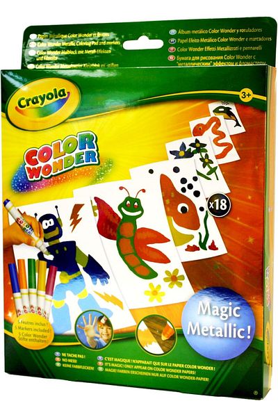 Crayola Color Wonder Metallic Paper & Markers