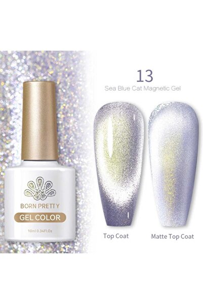 Born Pretty Sea Blue Kedi Gözü Kalıcı Oje-10ml (13)