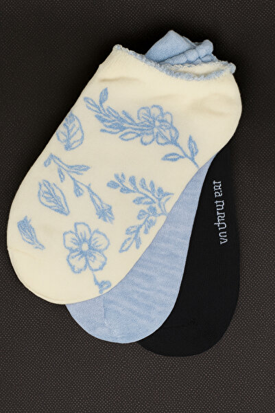 Socksland جوارب نسائية مكونة من 3 قطع