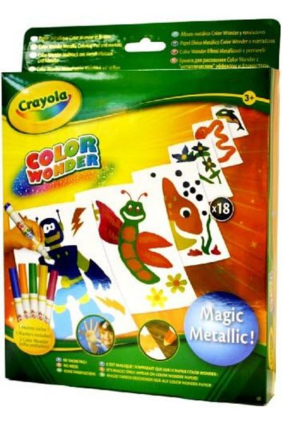 Crayola Color Wonder Metallic Paper & Markers