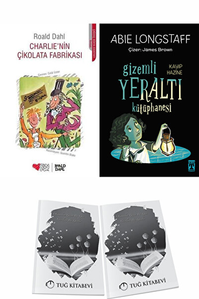 Can Yayınları Charlie’nin Çikolata Fabrikası ve Gizemli Yeraltı Kütüphanesi 4...