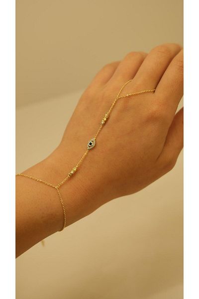 Jerie Gold Dorika and Eye Detail Shahmeran