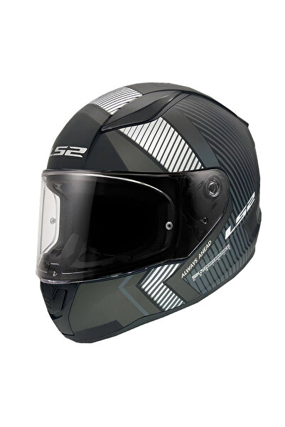 LS2 RAPID 2 EXTRA MAT SİYAH-GRİ KASK