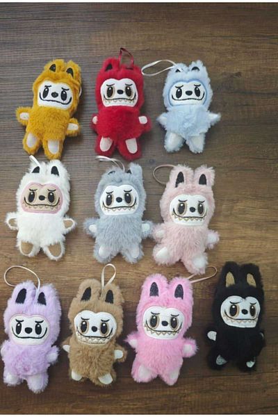 BLUBERRY Plush Labubu 17 cm Keychain Domestically Produced
