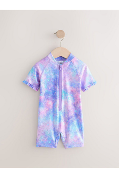 Next Baby Fırfır Kollu Güneş Korumalı Mayo