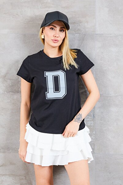 Generic Brand Women's D Printed T-Shirt