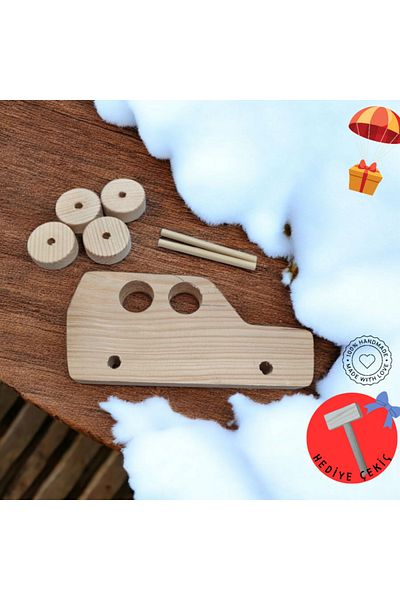 websunday DIY Wooden Toy Training Kit