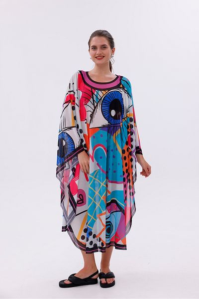 tarzınısec Kimono Long Pareo - Fethiye Model 240X135 cm