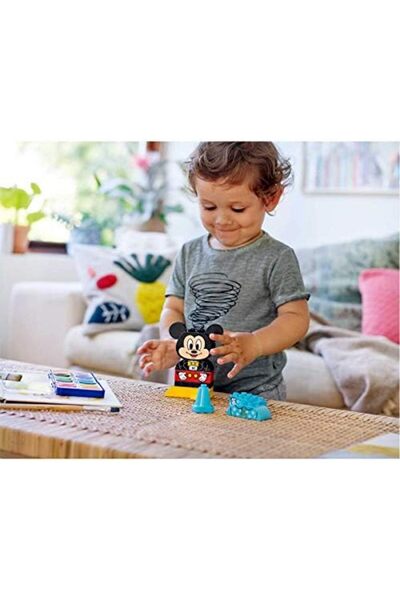 LEGO DUPLO | Disney Juniors My First Mickey Build 10898 Building Bricks (9 Pieces)