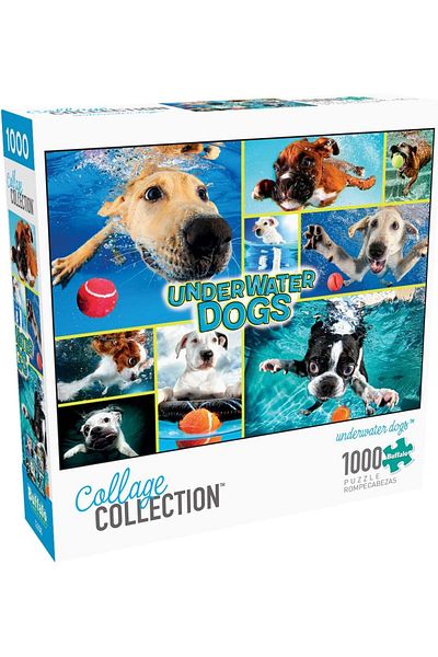 Buffalo Games - Underwater Dogs - 1000 Piece Jigsaw Puzzle