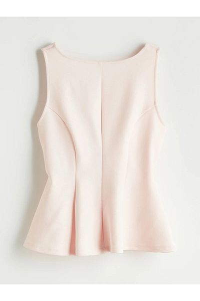 LC Waikiki Μπλούζα Peplum με λαιμόκοψη