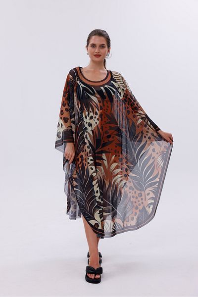 tarzınısec Kimono Long Pareo - Marmaris Model 240X135 cm