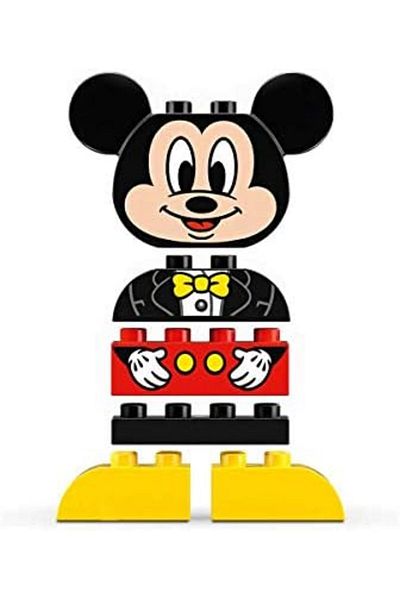 LEGO DUPLO | Disney Juniors My First Mickey Build 10898 Building Bricks (9 Pieces)