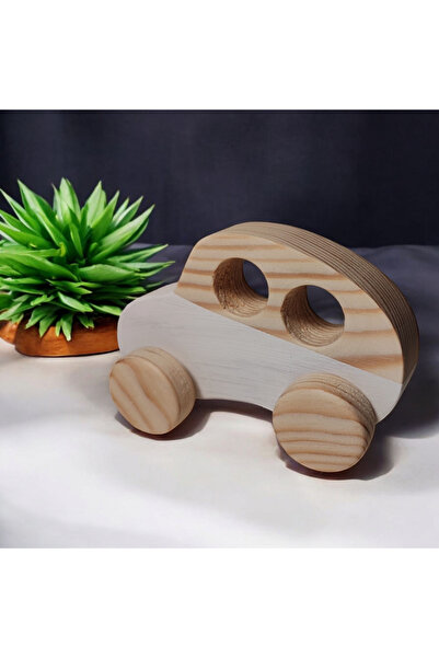 websunday Ahşap oyuncak araba El yapımı doğal oyuncak