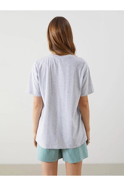 LC Waikiki Crew Neck Los Angeles Printed Women's T-Shirt