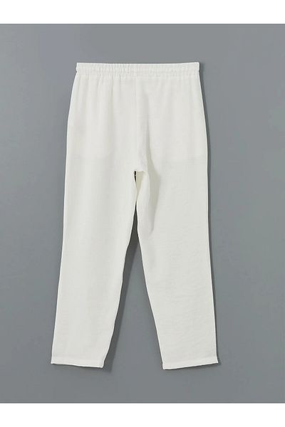 LC Waikiki Carrot Cut Women's Trousers with Elastic Waist