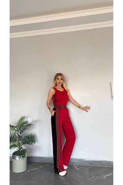bonibon butikk Women's New Season Zero Sleeve Waist Wide Elastic 2 Thread Compact Fabric Lycra Suit