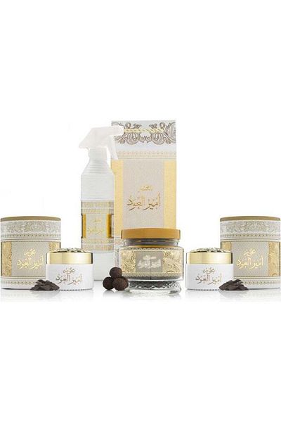 OUD LOVER Box Ameer Al_Aloud Set White/Gold 2.4kg