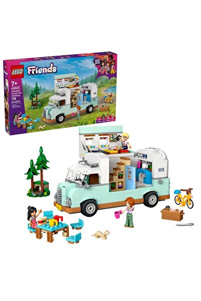 NEWBRENDHOME Öğretici Eğitici Oyuncaklar 42663 Friends Arkadaşlık Karavan Mac...