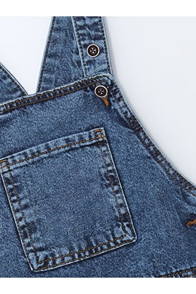 LC Waikiki Lcw Kids Square Collar Boy's Jean Salopet