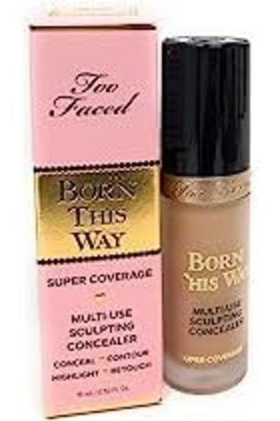 Too Faced Born This Way Super Coverage Multi-Use Concealer | Full Coverage, Oil Free, Long Lasting +
