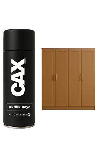 caxcolors DEMİR&AHŞAP&PLASTİK DOLAP BOYASI ÖZEL YAPIM AKRİLİK SPREY BOYA 400 ML