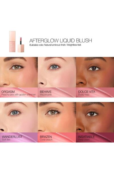 Nars Afterglow Liquid Natural Blush