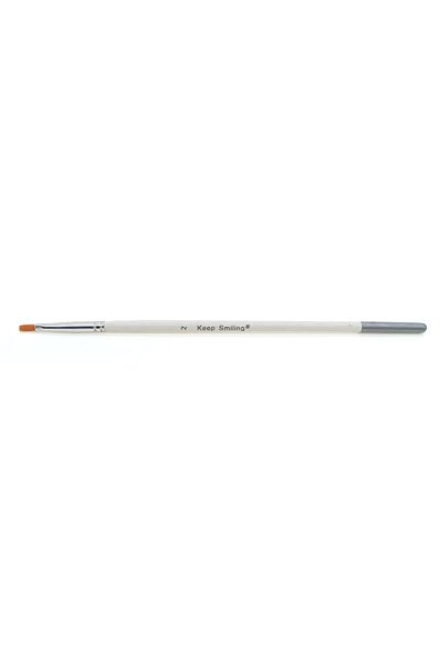 Art Tone Synthetic Flat Tip Brush A6158F No:2
