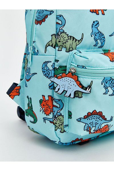 LC Waikiki LCW ACCESSORIES Boy's Backpack with Dinosaur Print