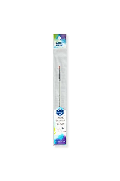 Art Tone Synthetic Flat Tip Brush A6158F No:2